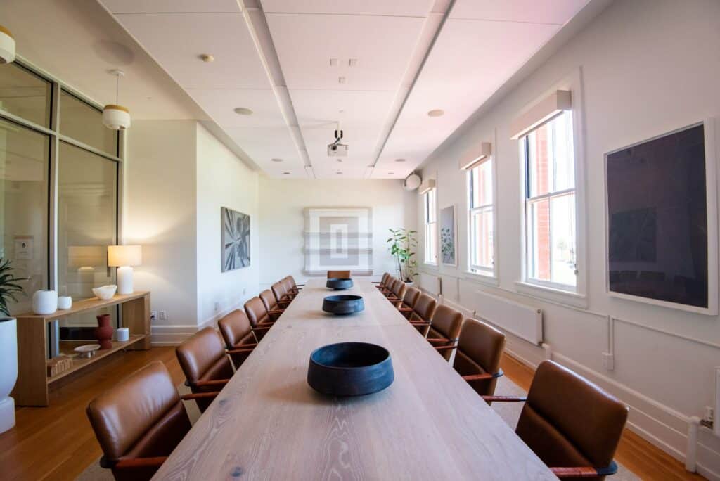 Luxurious Boardroom Space in the Presidio of San Francisco