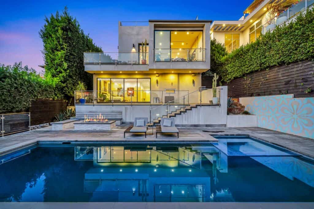 Luxury 4-Story Hollywood Hills Mansion