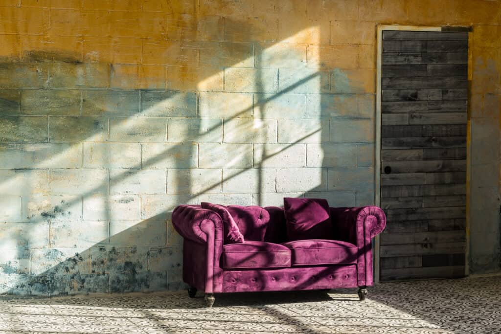 Morning light studio with Moroccan tile nyc new york city rental