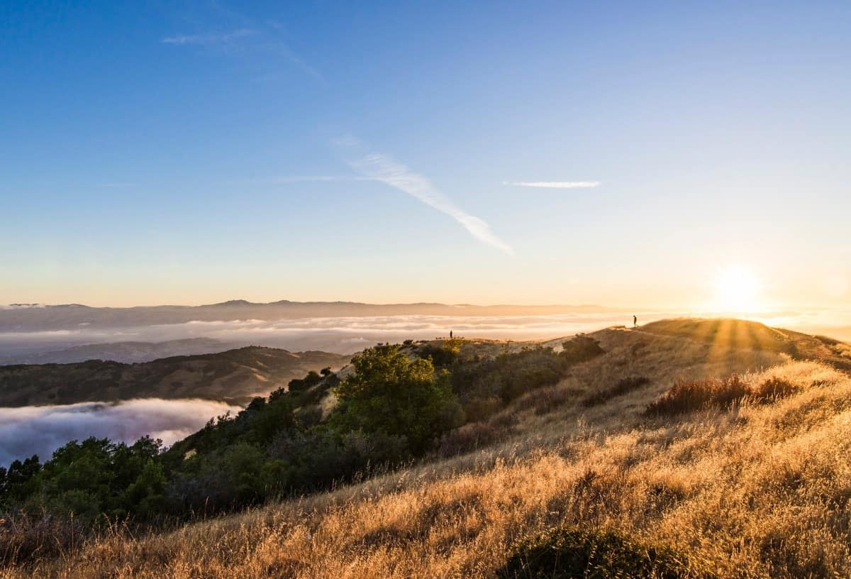 Mount Umunhum bay area