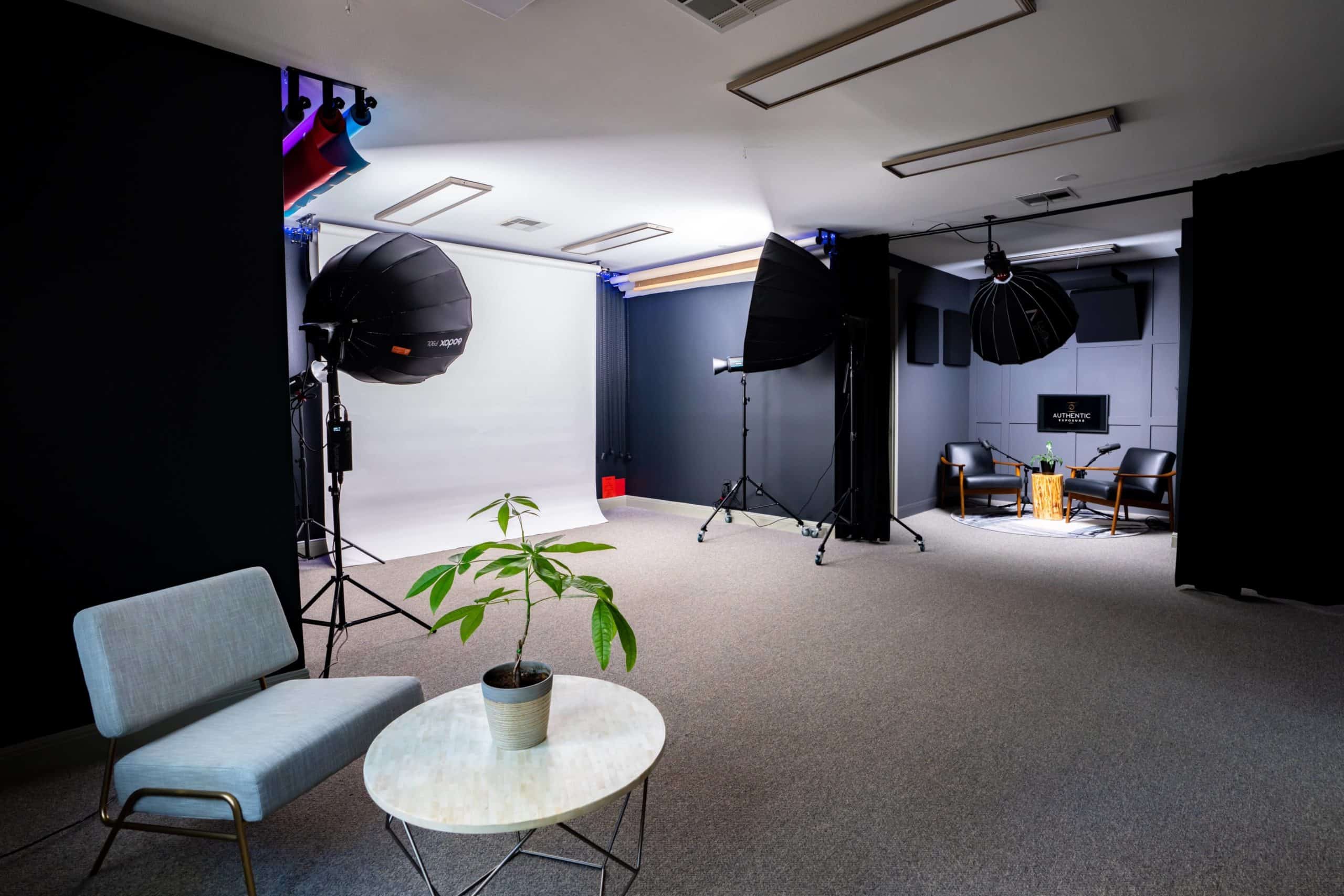 How much does a music video studio cost to rent