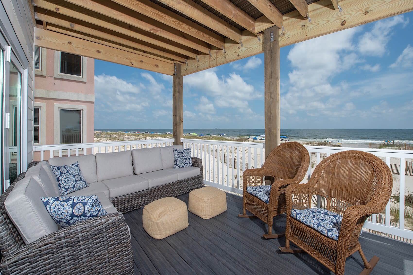 Ocean Front Beach House in Alabama gulf shores rental