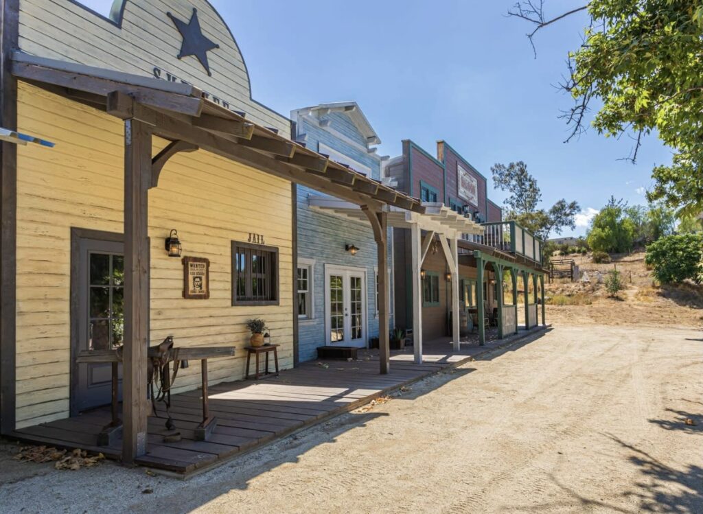 Old Western Town with Saloon temecula los angeles rental