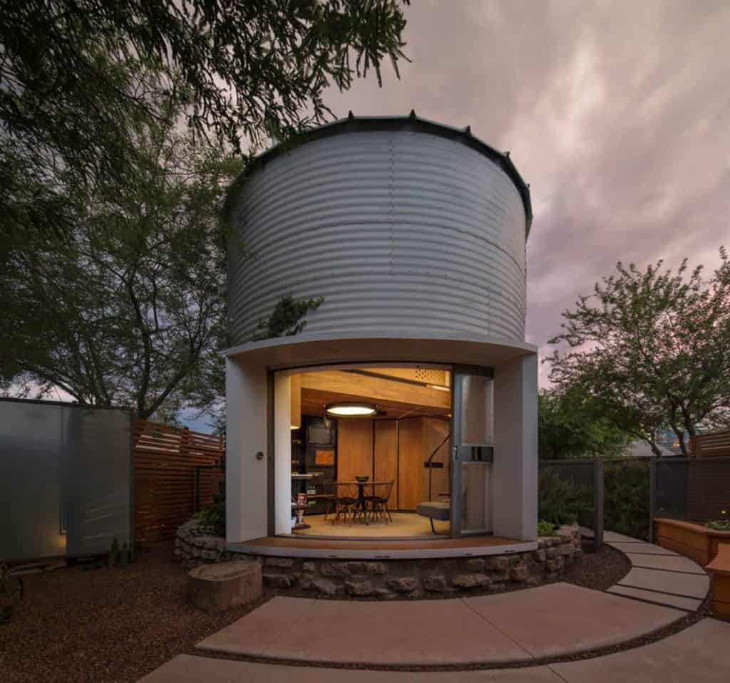 One-of-a-Kind Silo Home phoenix rental