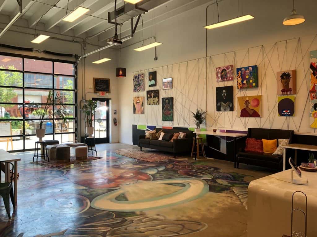 Quirky, Colorful, Creative Studio Minutes from Uptown charlotte