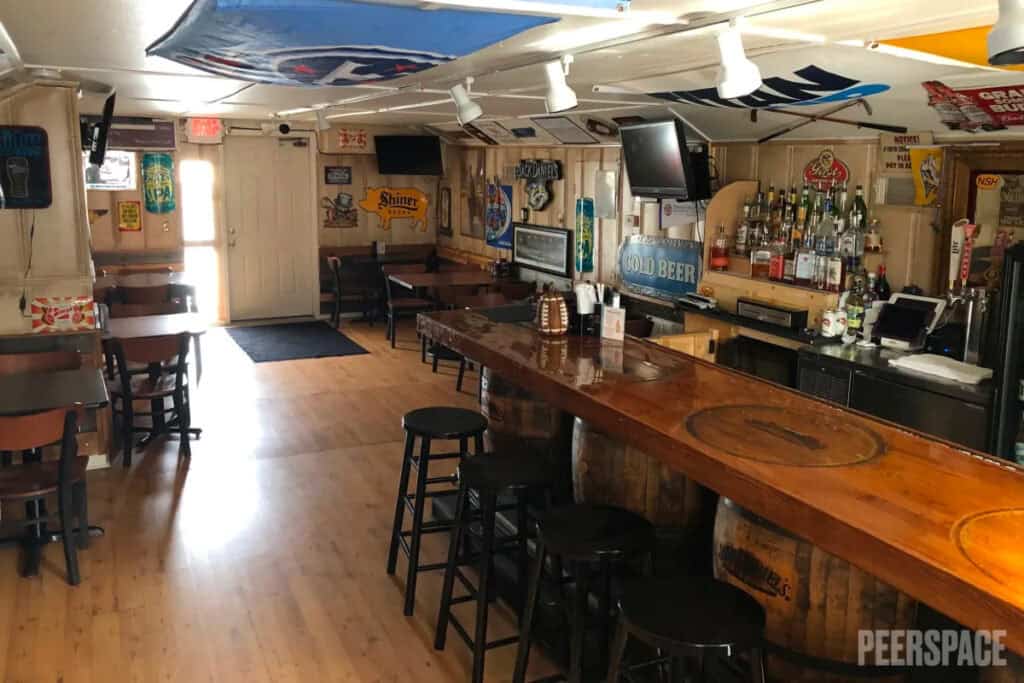 Rustic Bar in Nashville - Great for Football Viewing Party or Birthday Celebration