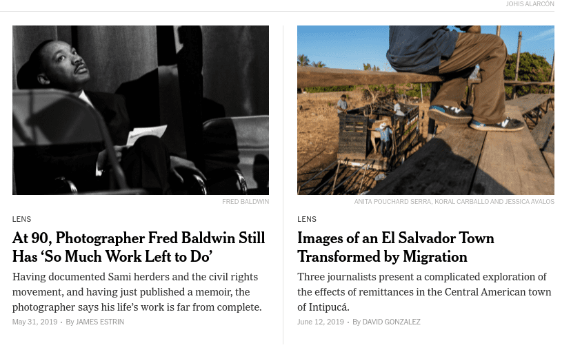 new york times photography blog