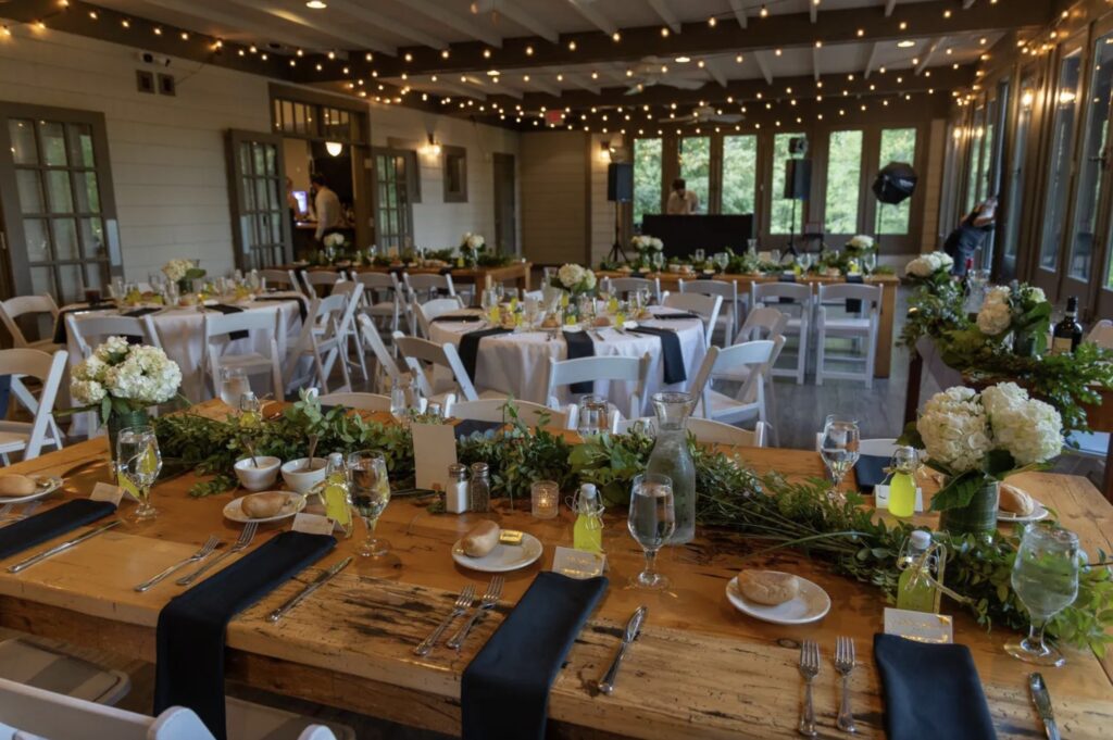 Twig and leaf wedding planner in Charlotte wedding space