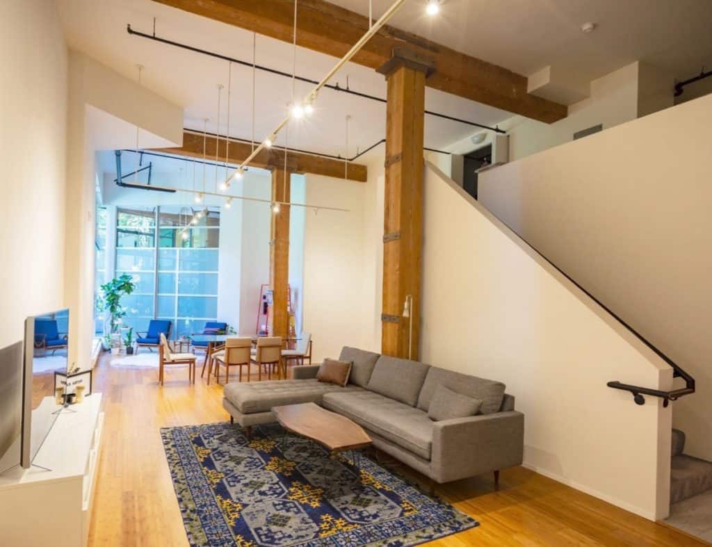 Spacious and Historic Loft with Modern Elegance sf san francisco rental 