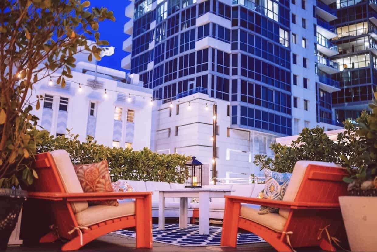 Stunning South Beach Rooftop miami rental