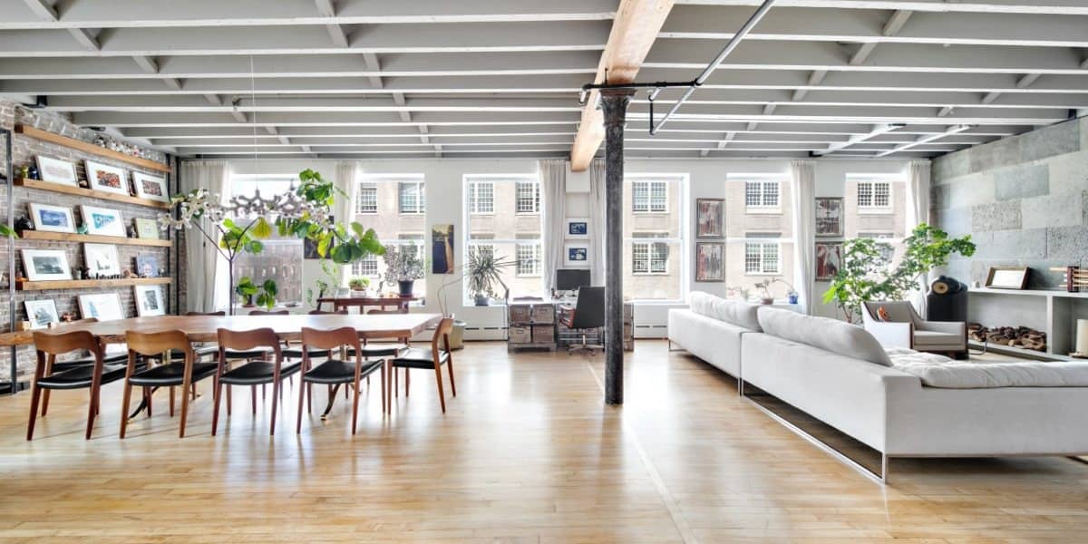 Sun Drenched Meticulously Designed Lower East Side Loft nyc new york city rental