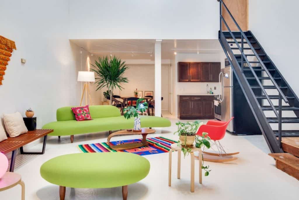 Sun-Drenched Williamsburg Artist Loft nyc new york city rental