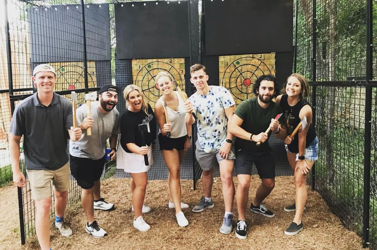 a south austin axe throwing venue