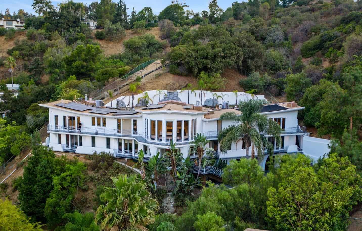 The Wings Mega Mansion In The Hollywood hills los angeles rental