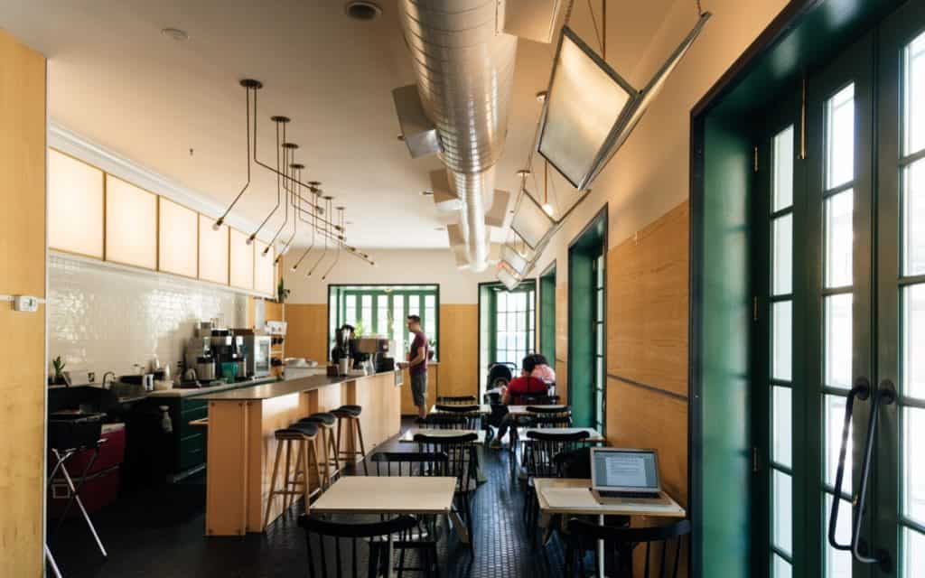 Trendy Coffee Shop Blocks from Washington Square philadelphia rental