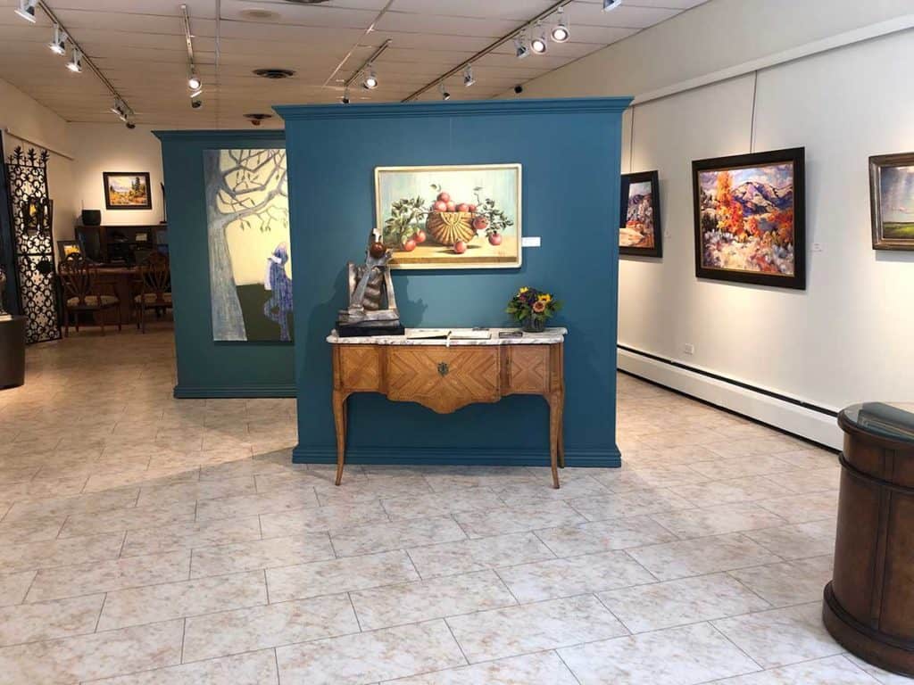 Two story, well lit, contemporary fine arts gallery denver rental