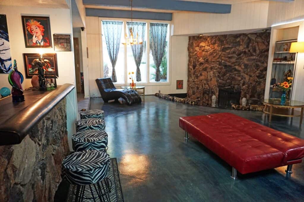 Unique 1970's Retro Vintage Vegas Home Mini Mansion las vegas rental