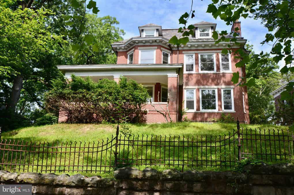 Unique Colonial Brick Historic Mansion new jersey rental