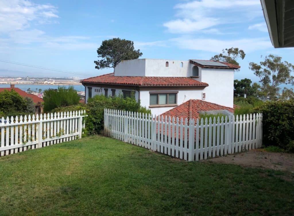 Untouched furnished house from the 1950s with views of San Diego Bay rental 