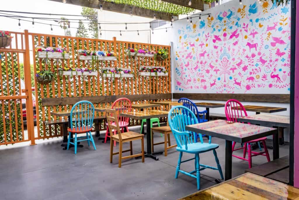 Vibrant Mexican Restaurant with Patio los angeles rental