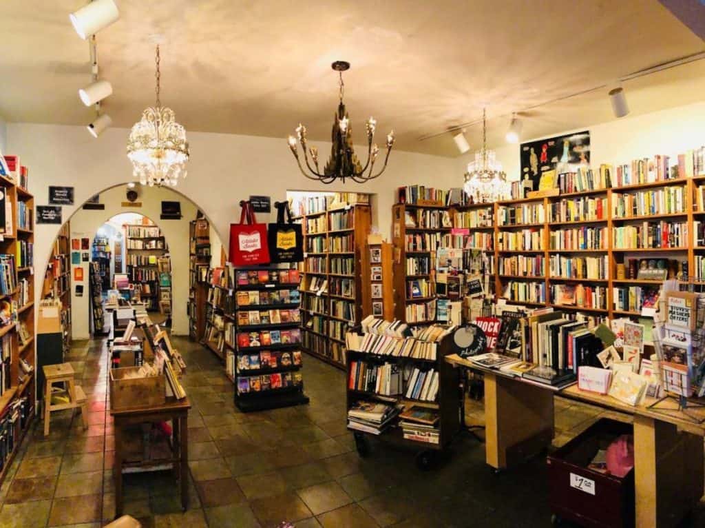 Warm bookstore and art gallery (Mission district) sf san francisco rental