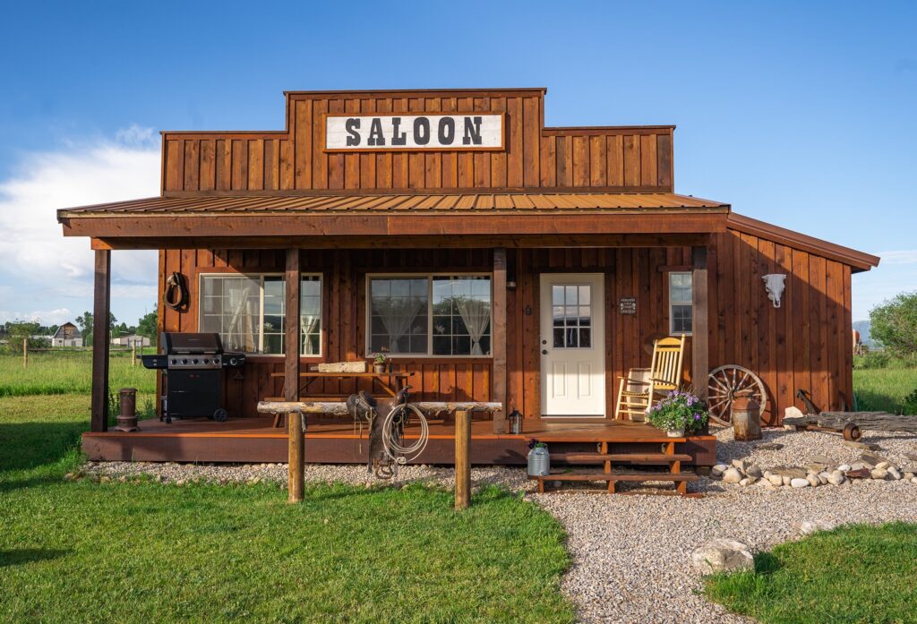 Western Saloon with Teton Views idaho rental
