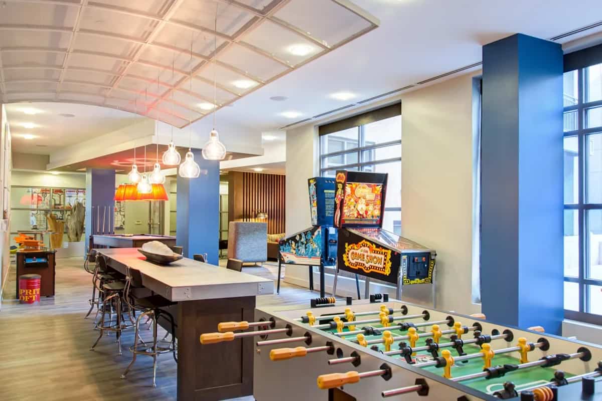 open game room in alexandria