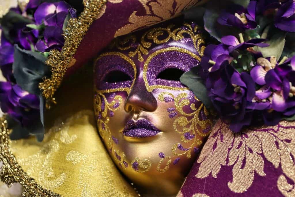 venetian mask costume