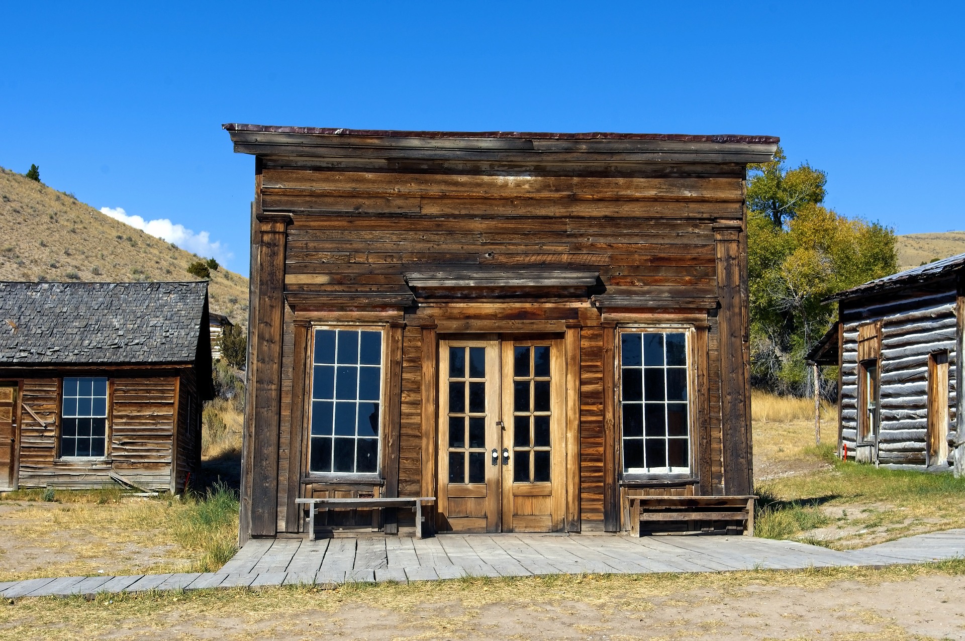 old western building