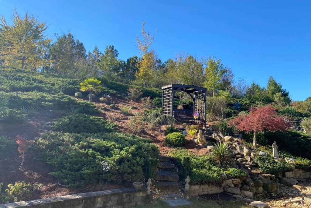 beautiful backyard garden atlanta