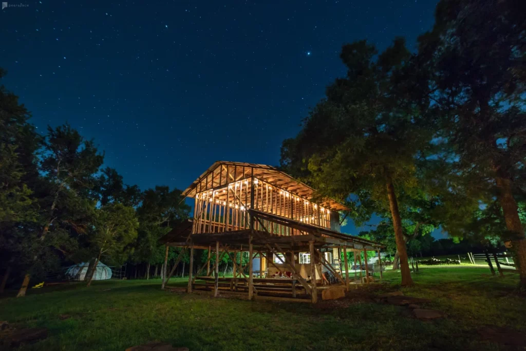boutique glamping event space in east austin