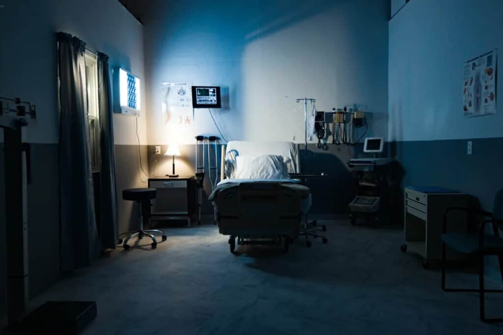 A realistic hospital production set in Austin