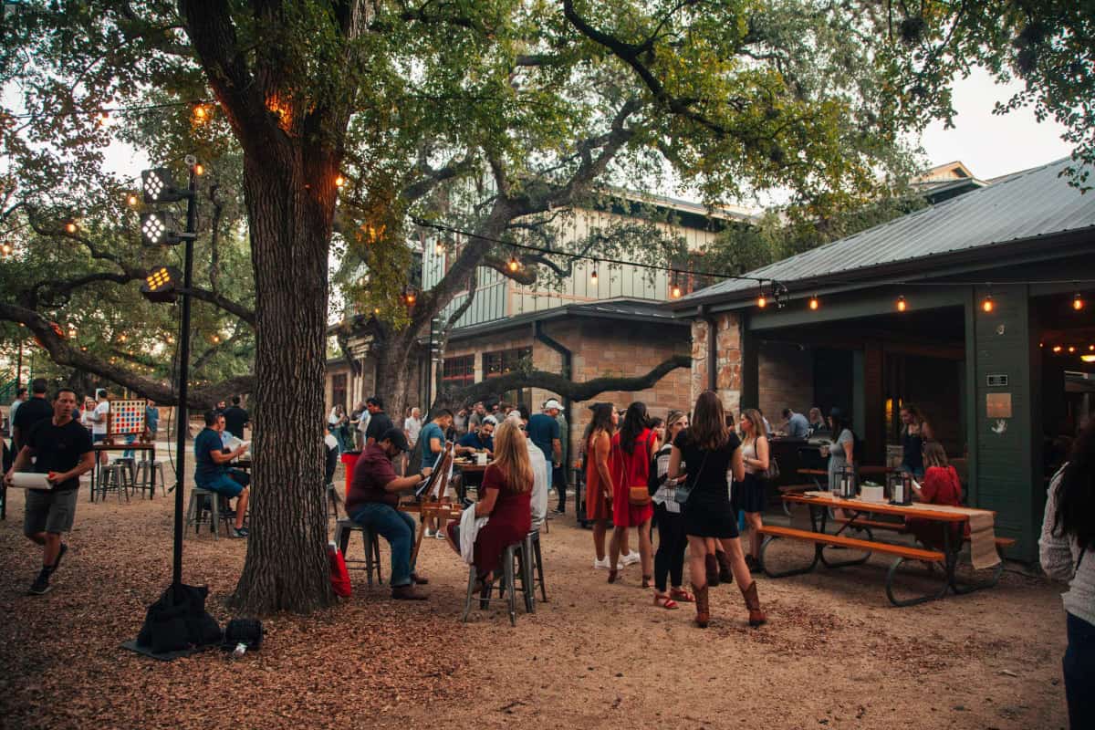 indoor and outdoor space in austin's zilker park