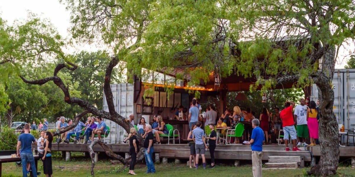 massive outdoor urban oasis