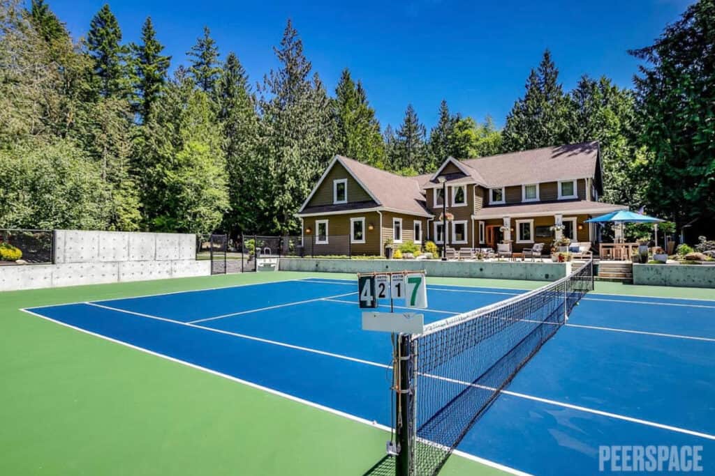 Idyllic Home with Tennis Court in the Forest