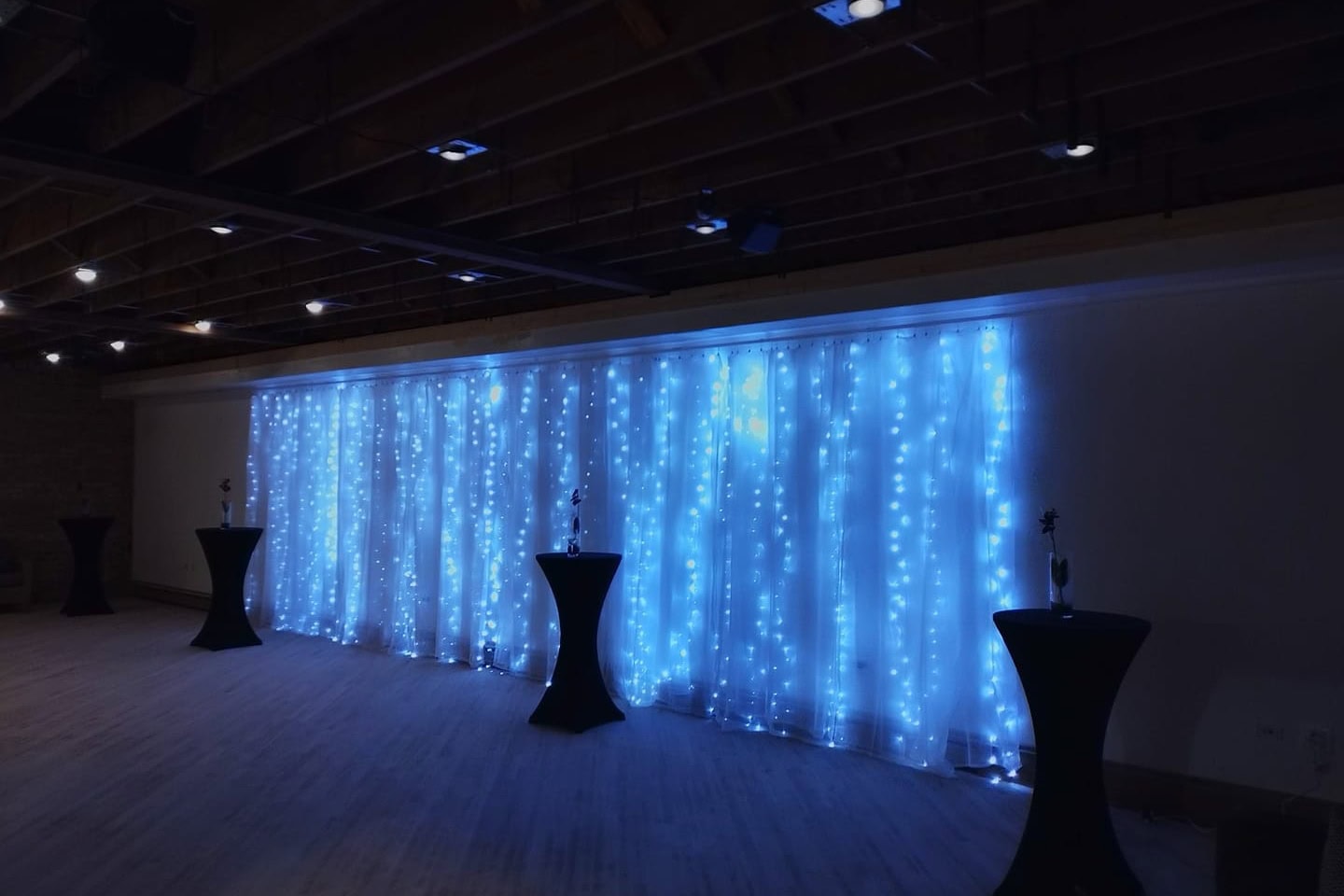 Styled bar and bat mitzvah party dessert display in Houston