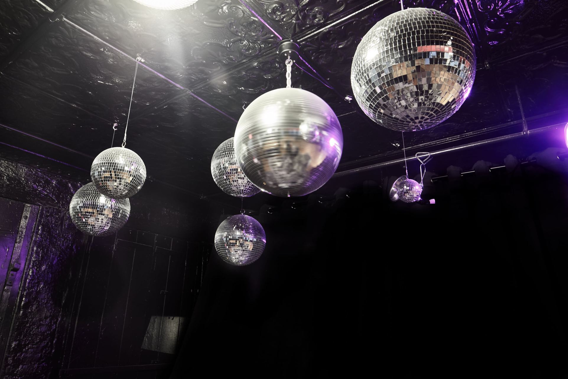 Decor details from a New York City bar mitzvah party