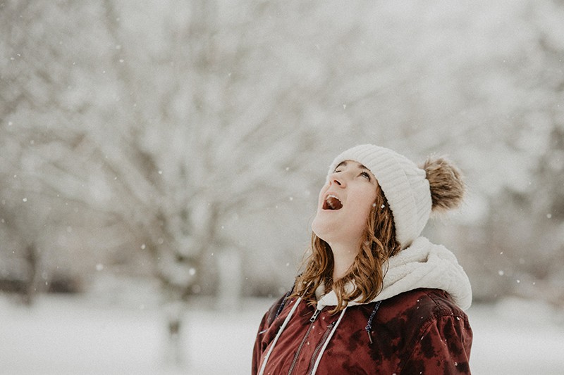 snow photography