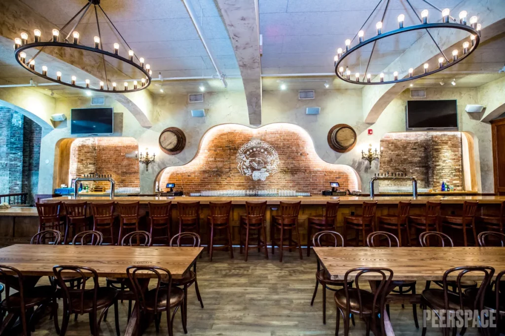 Downtown Rustic Style Brewery Event Venue