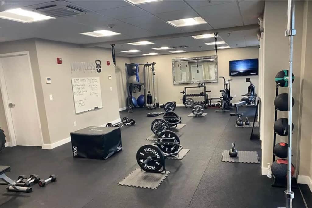 boutique modern feel gym in boston