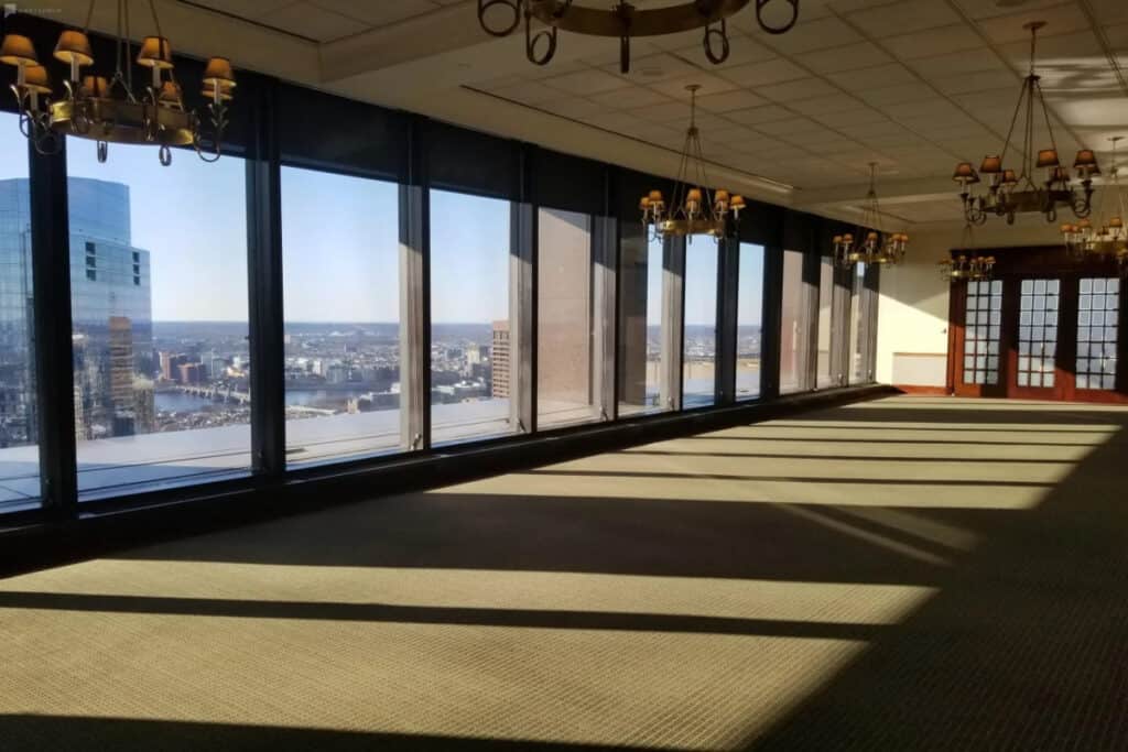 office building with a view