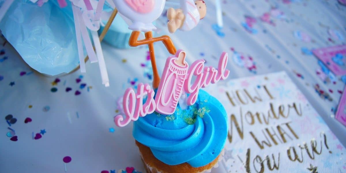 gender reveal party decor