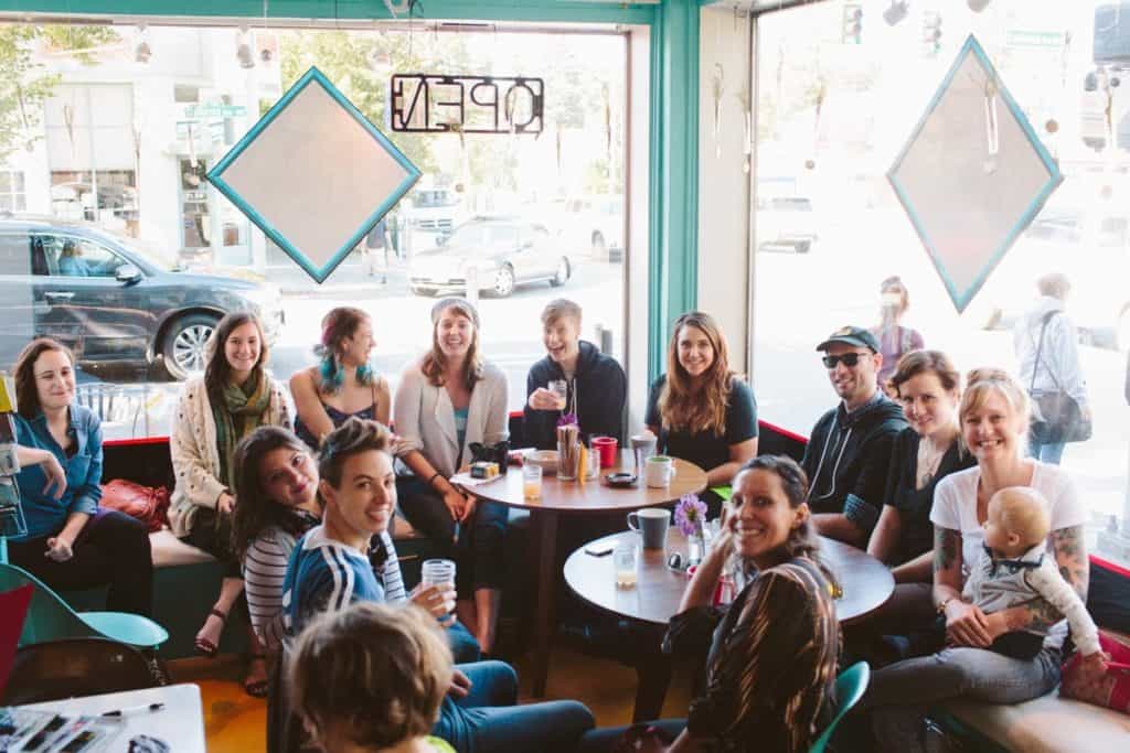 bright and funky waffle cafe seattle rental
Staff Retreat Ideas