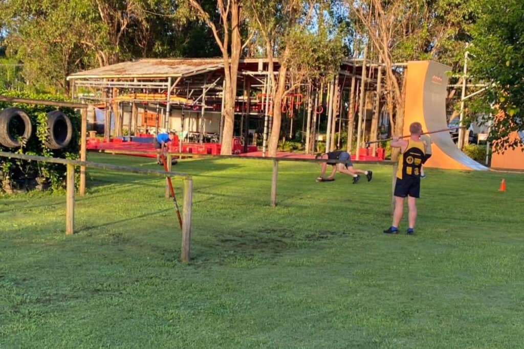 bingelley, nsw obstacle course