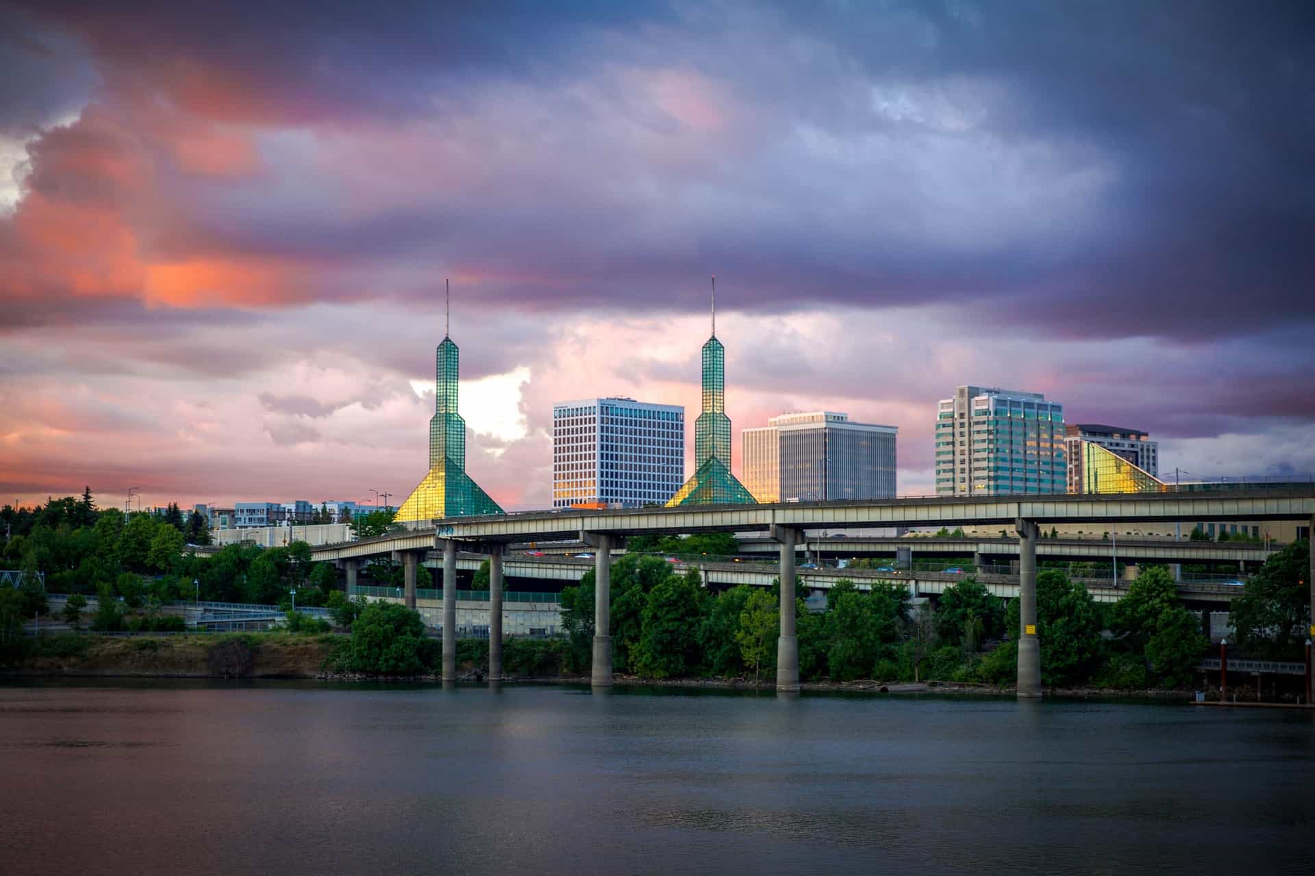 portland cityscape