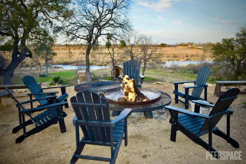 Texas Hill Country Cabins on a Spring-fed Clear River