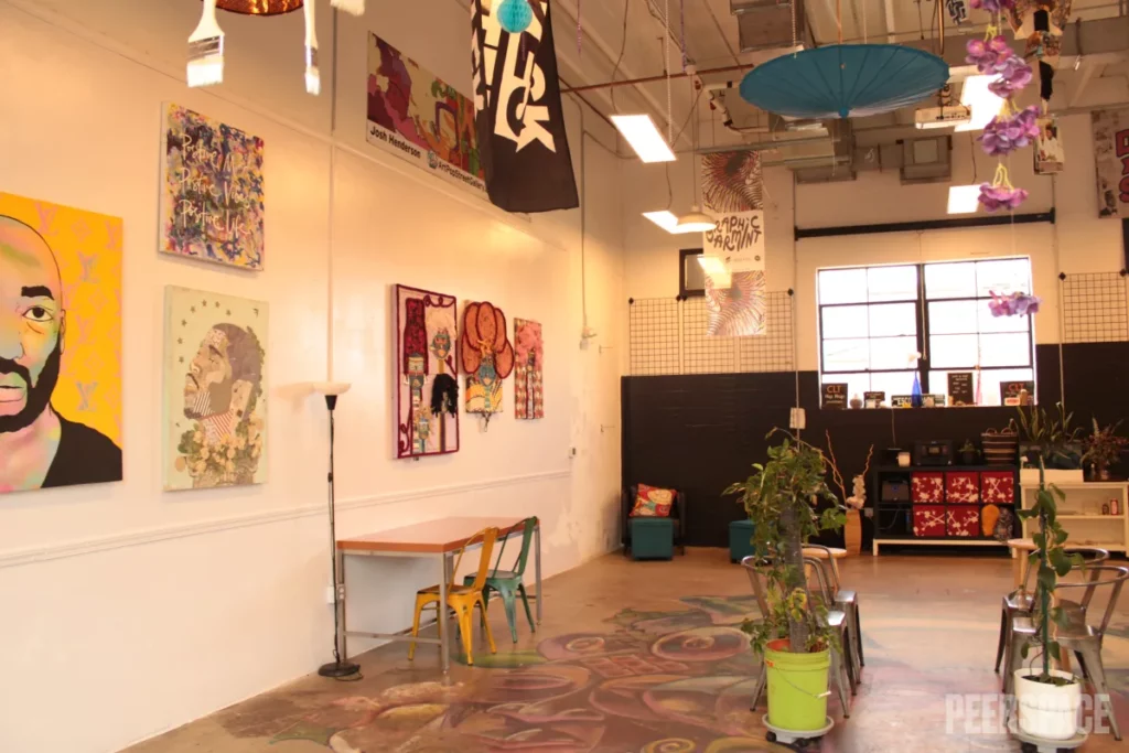 Quirky, Colorful, Creative Studio Minutes from Uptown