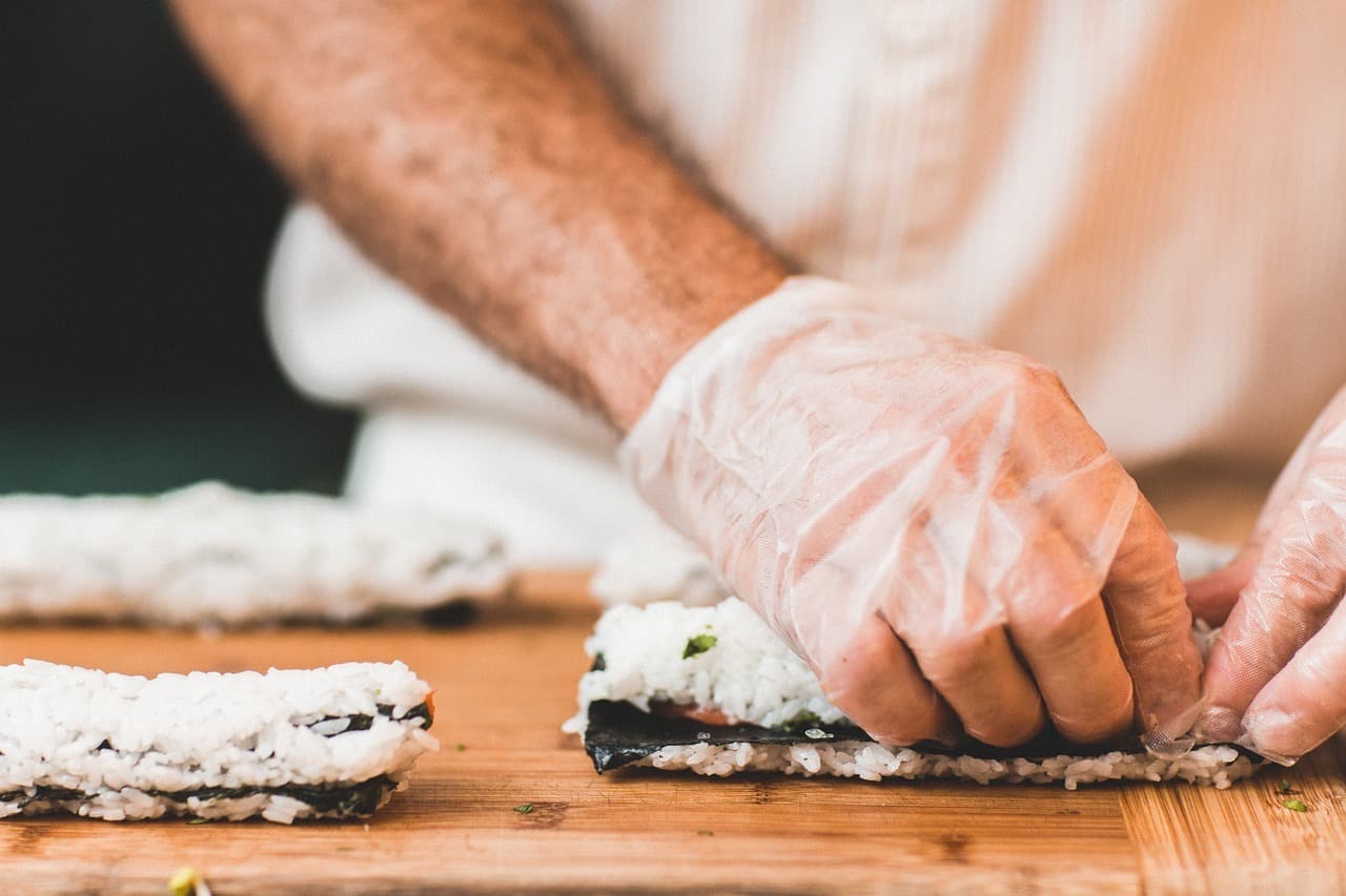 sushi making team outing idea