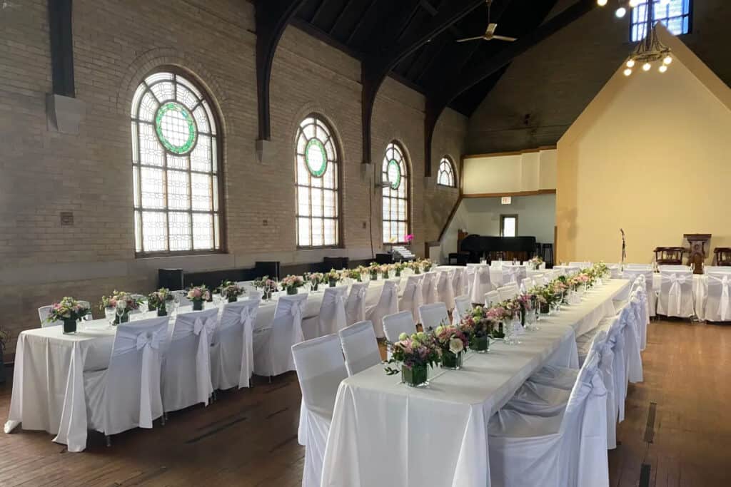 Lakeview Banquet Hall with Cathedral Ceilings