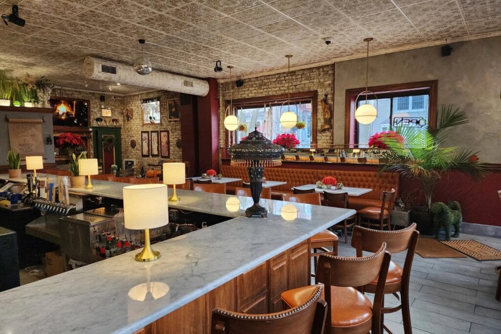 A neighborhood bar in Chicago is a great choice for a party space